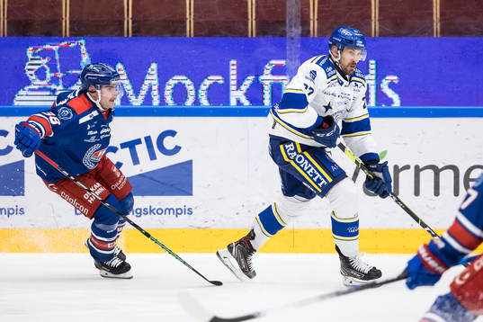 Oskarshamns Nichlas Torp och Leksands Marek Hrivík