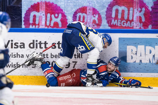 Leksands Jon Knuts och Oskarshamns Kim Rosdahl