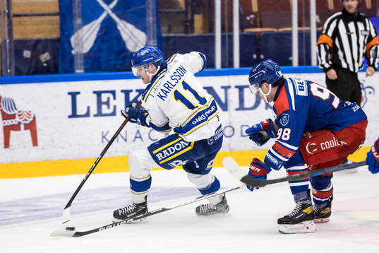Leksands Martin Karlsson och Oskarshamns Oliver Larsen