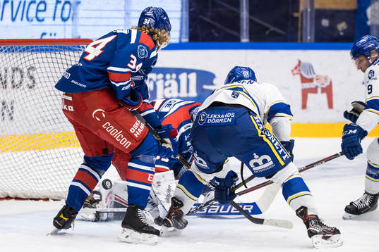 Oskarshamns Philip Samuelsson och Leksands Otto Paajanen