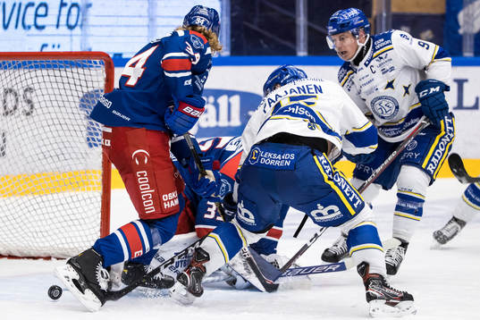 Oskarshamns Philip Samuelsson och Leksands Otto Paajanen
