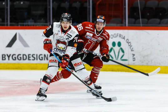Malmö Redhawks Jan-Mikael Järvinen och Örebros Mathias