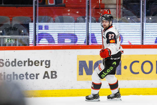 Malmö Redhawks Ponthus Westerholm jublar