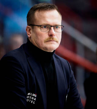 Malmö Redhawks tränare Joakim Fagervall
