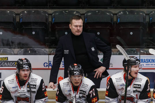 Malmö Redhawks tränare Joakim Fagervall