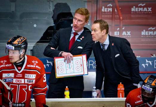 Örebros assisterande tränare Jörgen Jönsson och