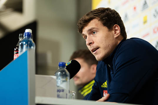 Victor Nilsson Lindelöf of the Swedish national football