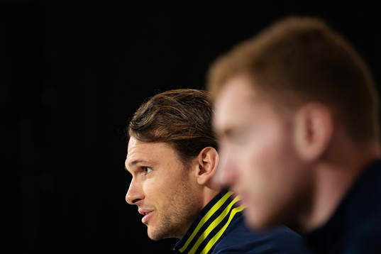 Albin Ekdal of the Swedish national football team