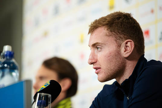 Dejan Kulusevski of the Swedish national football team