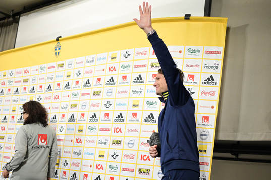 Albin Ekdal of the Swedish national football team