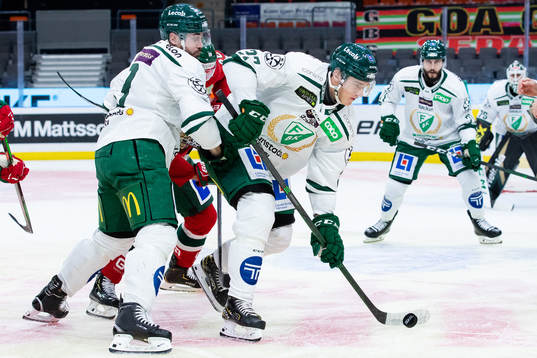 Färjestads Jens Westin och Oskar Bäck