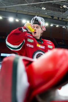 Frölundas målvakt Johan Mattsson