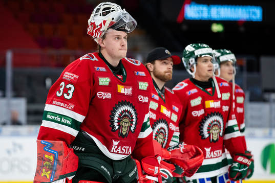 Frölundas målvakt Johan Mattsson