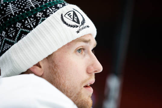 Färjestads målvakt Henrik Haukeland