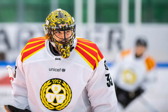 Brynäs målvakt Samuel Ersson
