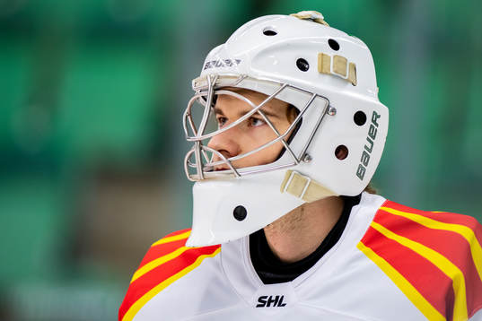 Brynäs målvakt Adam Matsson