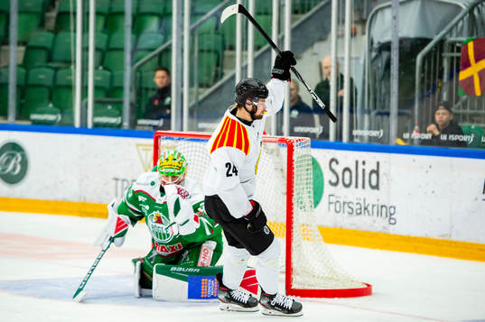 Brynäs Emil Molin jublar