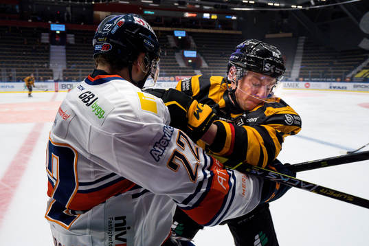 Växjös Jacob Forsbacka-Karlsson och Skellefteås Tyler