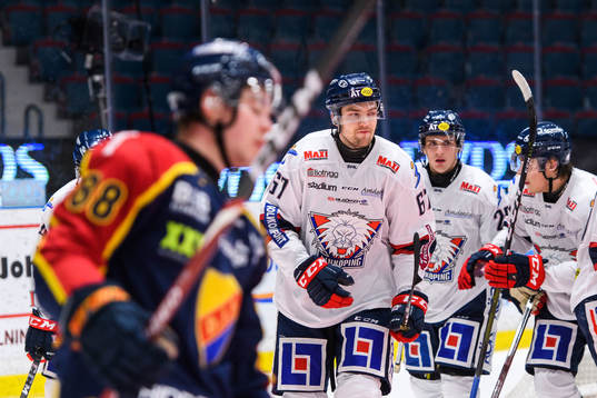 Linköpings Jarno Kärki jublar