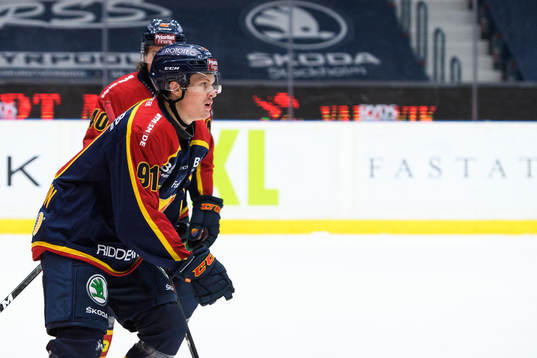 Djurgårdens Linus Andersson jublar