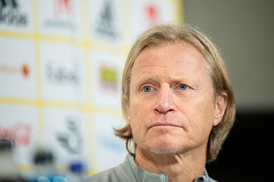 Team manager Stefan Pettersson of the Swedish national