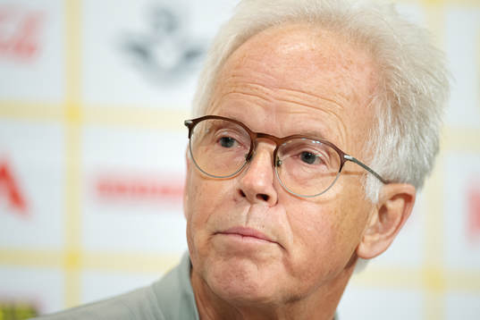 Team doctor Anders Valentin of the Swedish national
