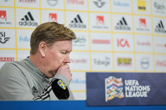 Assistant coach Peter Wettergren of the Swedish national