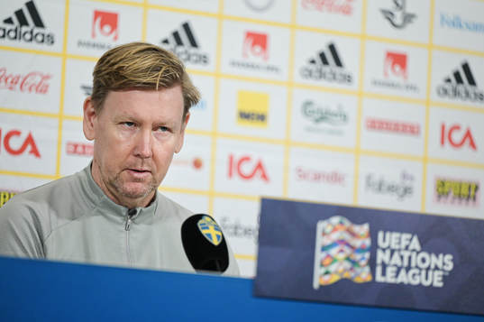 Assistant coach Peter Wettergren of the Swedish national