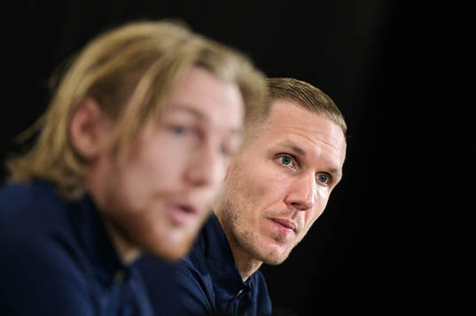 Robin Olsen of the Swedish national football team