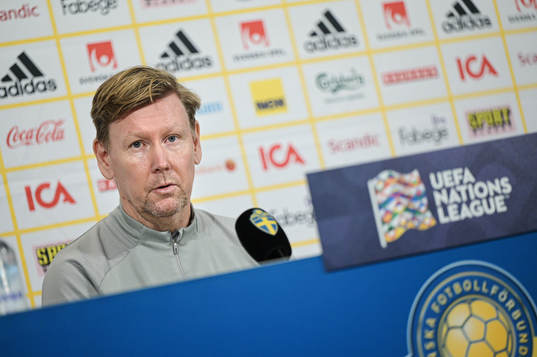 Assistant coach Peter Wettergren of the Swedish national
