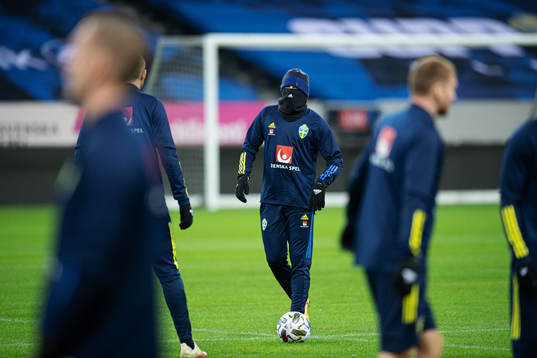 Emil Forsberg of the Swedish national football team