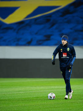 Victor Nilsson Lindelöf of the Swedish national football