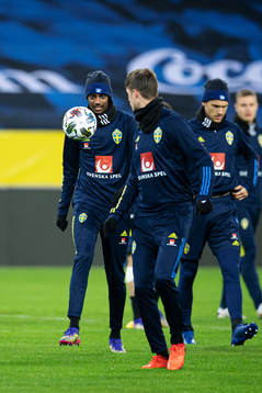 Alexander Isak of the Swedish national football team