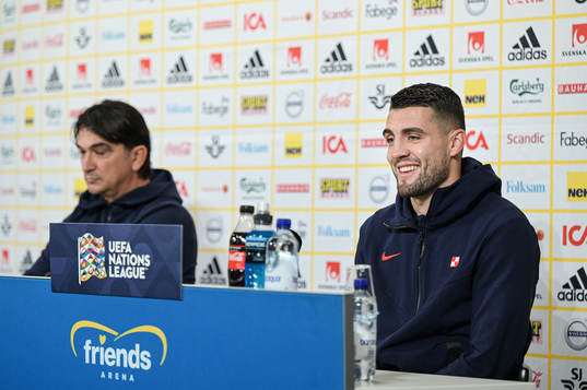 Mateo Kovacic of the Croatian national football team