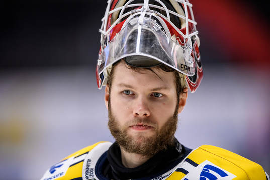 Södertäljes målvakt Filip Gustavsson