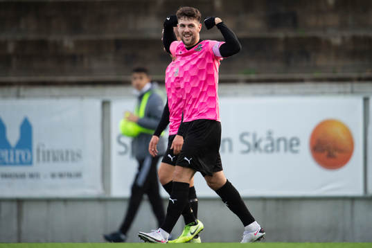 Lunds Oliver Stojanovic Fredin jublar