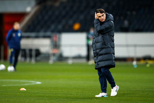 Head coach Zlatko Dalic of Croatia