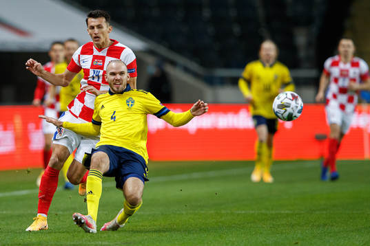 Ante Budimir of Croatia and Marcus Danielson of Sweden
