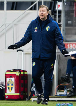 Head coach Peter Wettergren of Sweden