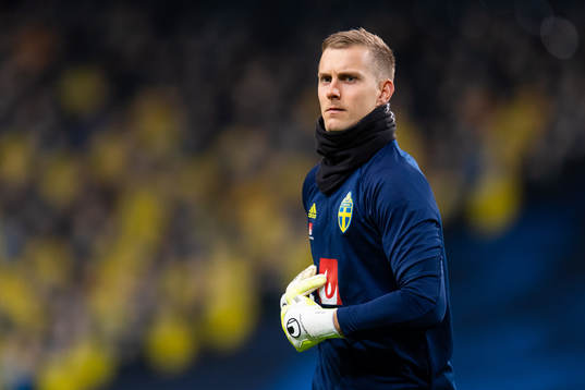 Goalkeeper Karl-Johan Johnsson