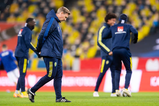Peter Wettergren head coach of Sweden