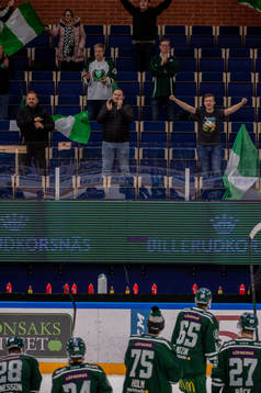 under ishockeymatchen i SHL mellan Färjestad och