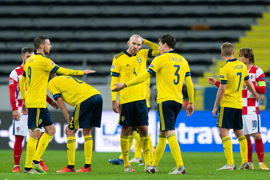 Marcus Danielson of Sweden looks