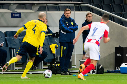 Peter Wettergren, head coach of Sweden