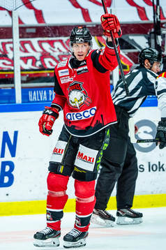 Malmö Redhawks Lars Bryggman jublar