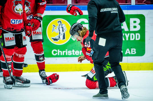 Malmö Redhawks Adam Brodecki skadas