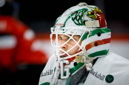 Rögles målvakt Johan Gustafsson