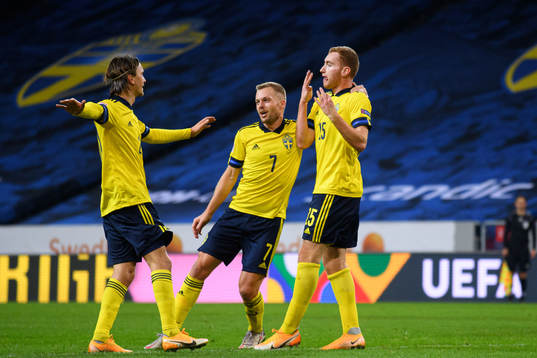 Kristoffer Olsson , Sebastian Larsson and Dejan Kulusevski
