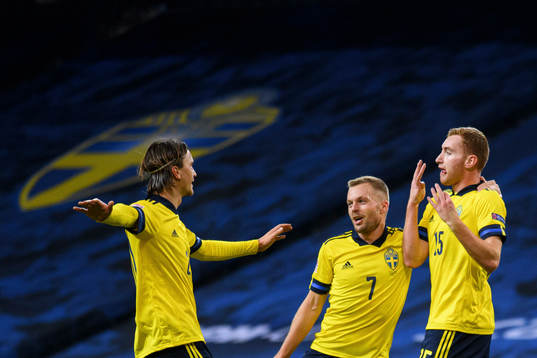 Kristoffer Olsson , Sebastian Larsson and Dejan Kulusevski