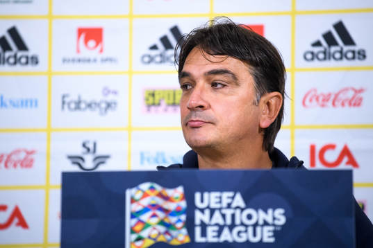 Head coach Zlatko Dalic of Croatia